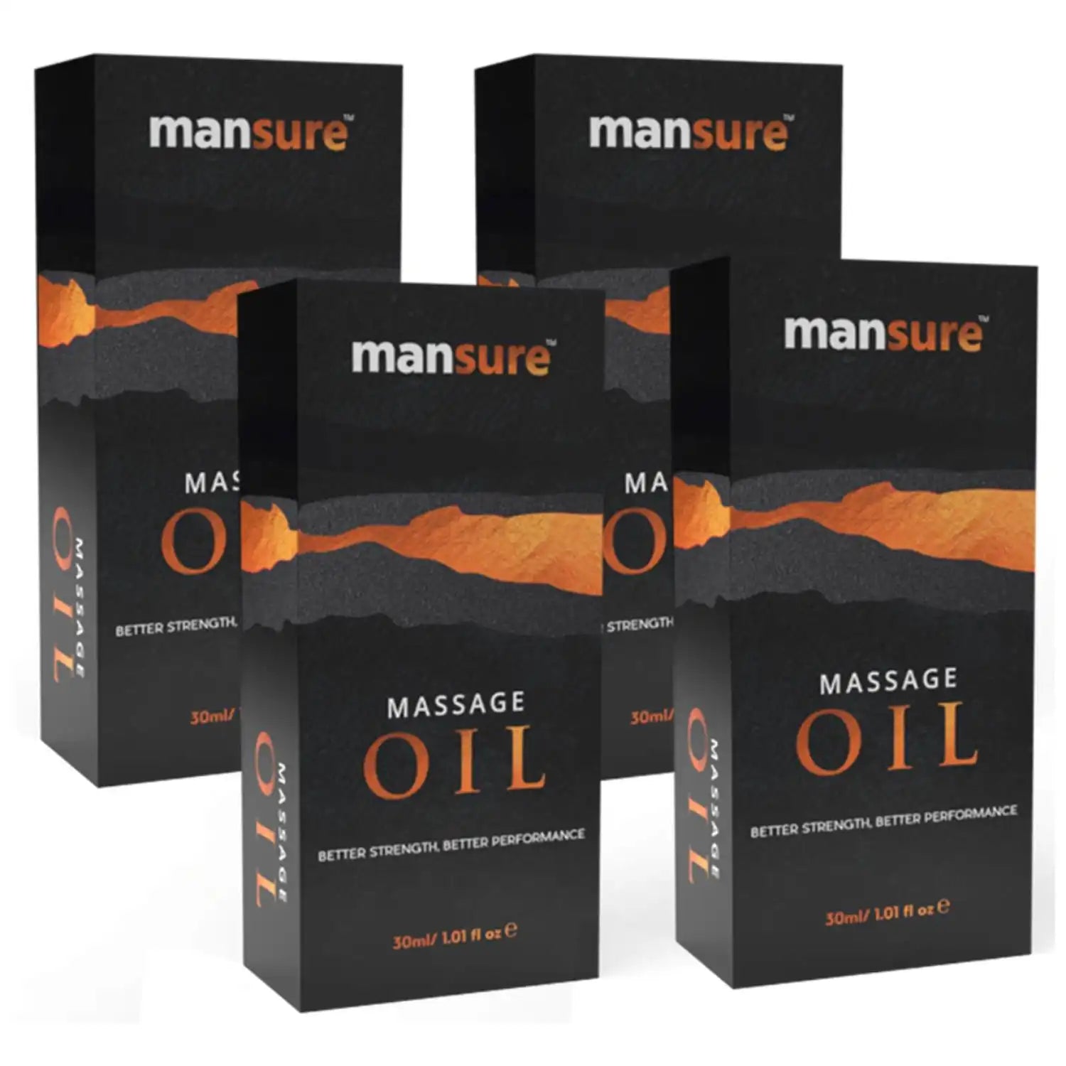 Buy 4 Packs ManSure Massage Oil For Men From Official Brand Store - everteen-neud.com